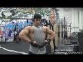 20 Year Old NPC Bodybuilder Jacob Chandler Trains Arms In The Off-Season