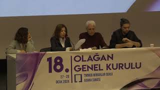 TMMOB Mimarlar Odası 18. Olağan Genel Kurulu - 27 Ocak 2024