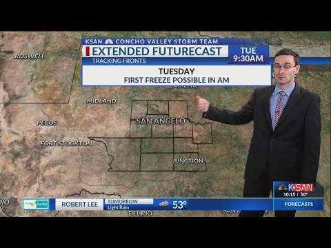KSAN 10pm Weather - Thursday November 8, 2018