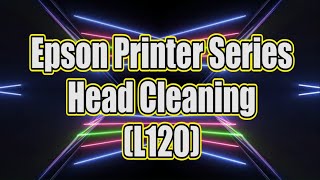 Epson L120 Head Cleaning (Epson L-Series)