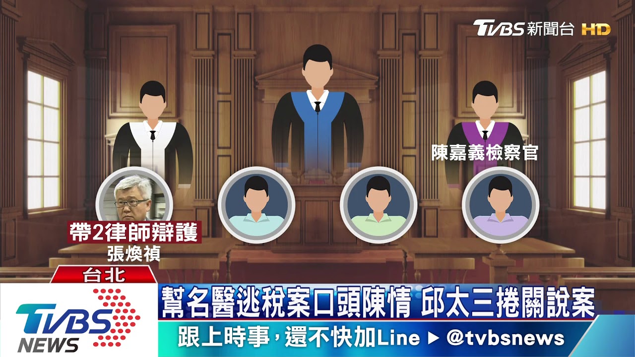幫名醫逃稅案口頭陳情 邱太三捲關說案