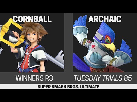 Tuesday Trials 85 SSBU Winners R3 - Cornball (Sora) vs Archaic (Falco)
