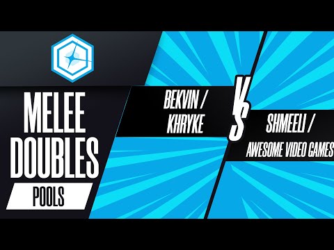 Bekvin / Khryke vs Awesome Video Games / shmeeli - Melee Doubles Pools Winners Quarter-Final - Shine