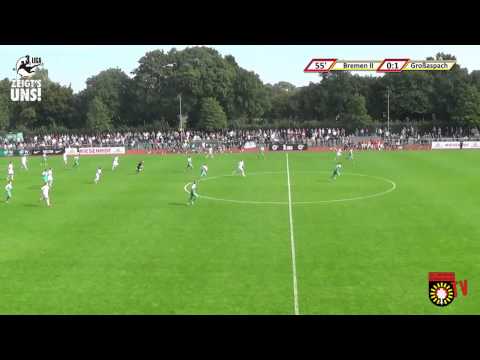 8. Spieltag: SV Werder Bremen II gegen SG Sonnenhof Großaspach - Das Spiel