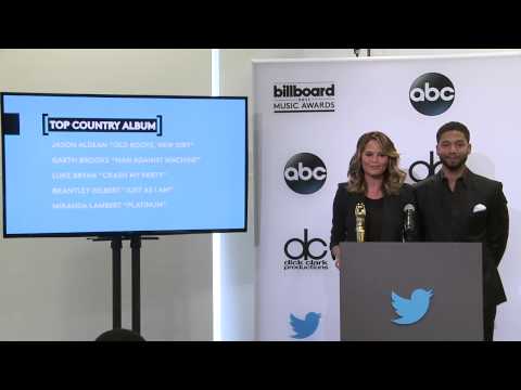 Chrissy Teigen Announces Top Country Album Finalists - BBMA Nominations 2015