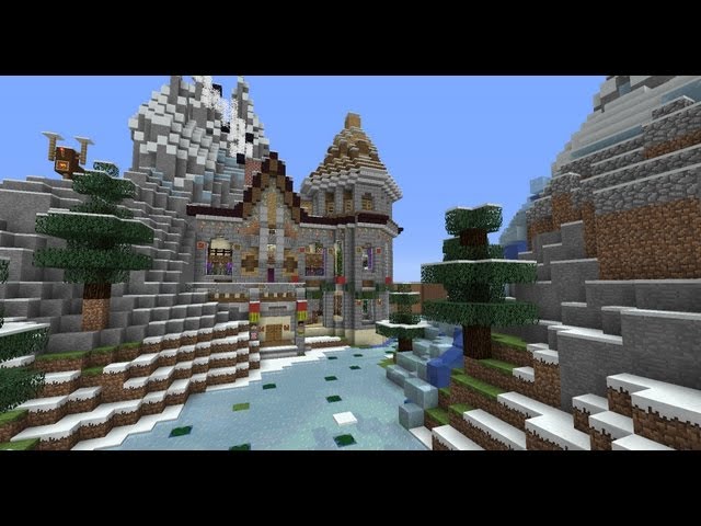 Christmas Timelapse Build - Pwego on Pwegoserver Minecraft Map