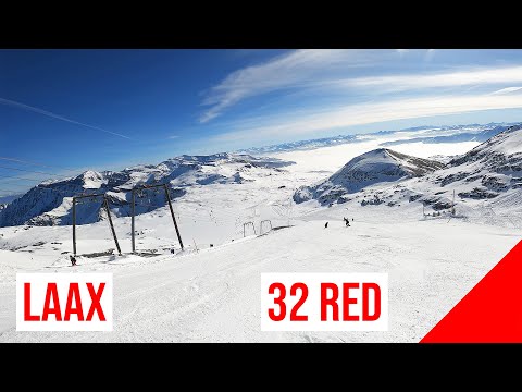 LAAX, 32 🔴 RED - ROT (Vorab Glacier - Gletscher) #1 🇨🇭