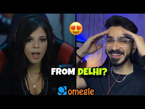 Found Cute DELHI GIRL on Omegle | Midnight Omegle is Crazy 😂❤