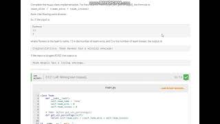 Python 140 8.10 LAB: Winning team (classes)