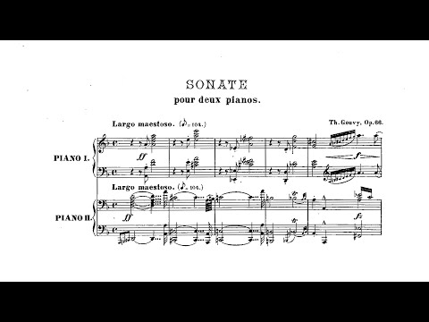 Louis Théodore Gouvy – Sonata for 2 Pianos