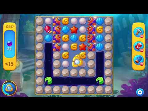 Fishdom  Level 12491 - 12500 (First Try) 🐟