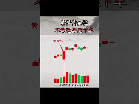 看懂黄金柱 #技術分析 #股票入門