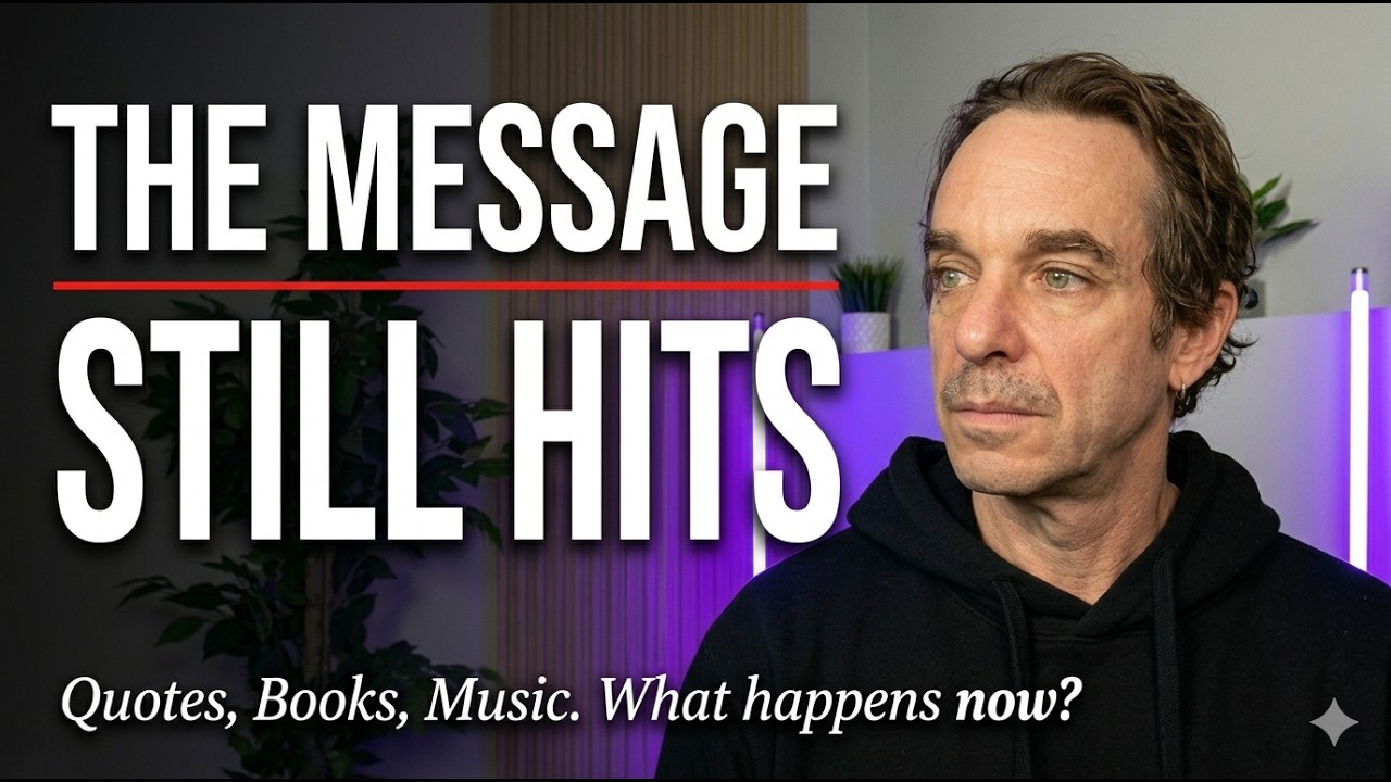 The Message Didn't Change. The Person Did.