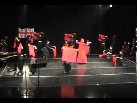 Georgian Dance Ensemble Pesvebi in Athens Kintauri 2012