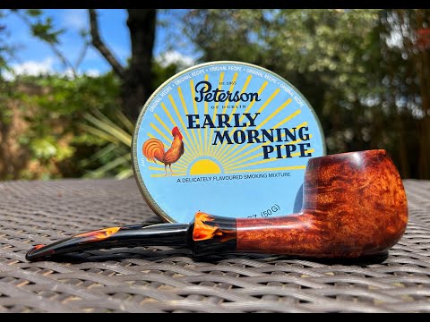 Peterson Early Morning Pipe Tobacco | Most suited for new pipe smokers | Mild & tasty English blend