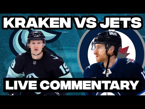 Winnipeg Jets Vs Seattle Kraken LIVE COMMENTARY | 2025-26 NHL Season