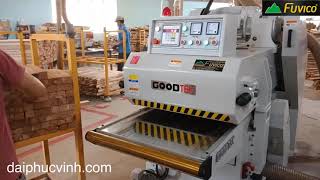 Máy Bào 2 Mặt 6 Tấc Dao Xoắn Fuvico GT-635ARD | Máy Bào 2 Mặt 6 Tấc I Đại Phúc Vinh CNC