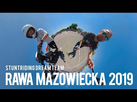 Stuntriding podczas Dni Rawy Mazowieckiej 2019 (prod. ESKRY)