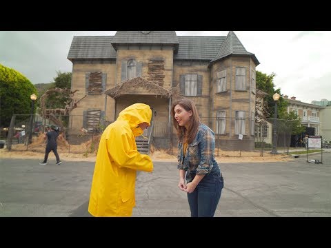 IT Knows What Scares You maze at Warner Bros. Studio Tour Horror Made Here A Festival of Frights