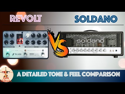 Two Notes ReVolt vs a real Soldano SLO 100: a detailed tone and feel comparison!