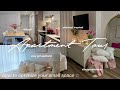 FURNISHED APARTMENT TOUR (485sqft) 🎀🪞 how to decorate & organize small space ~pinterest inspired~