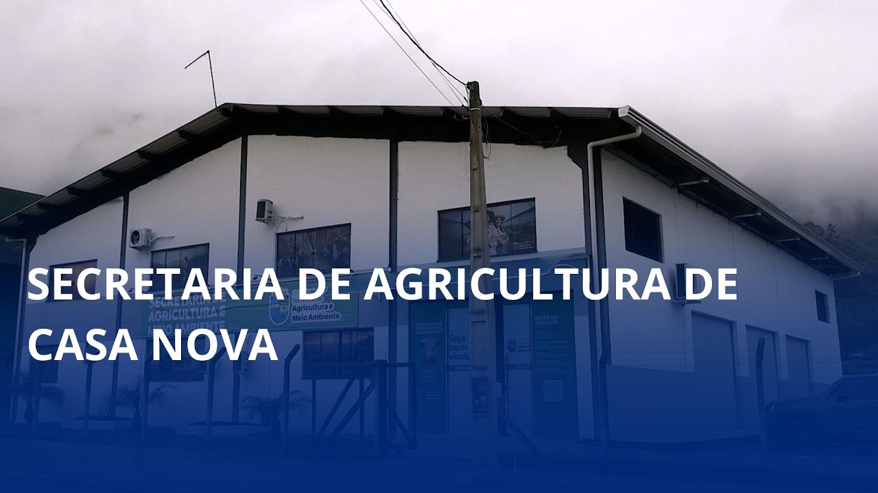 Secretaria de Agricultura de Rio do Sul de casa nova
