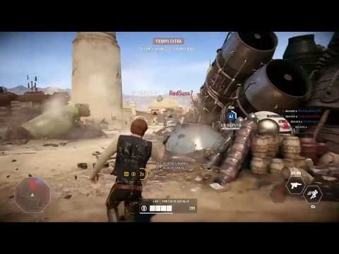 Star Wars Battlefront 2 - Han Solo Gameplay on MOS EISLEY!!