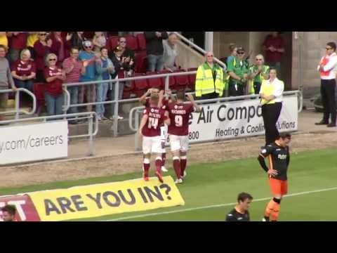 HIGHLIGHTS: Northampton Town 3 Exeter City 0, 15/08/15