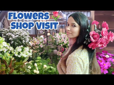 Blooming flowers shop