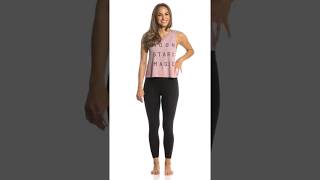 Spiritual Gangster Moon Stars Magic Yoga Crop Tank Top | SwimOutlet.com