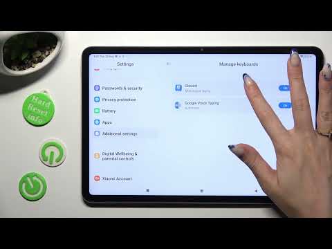 How to Enter Text Correction Options on XIAOMI Pad 6?
