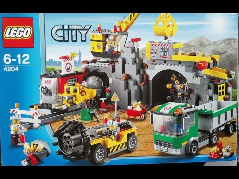 Lego City - The Mine 4204- Speed build and review