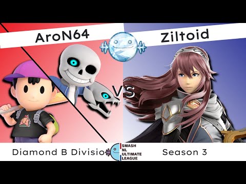 SNUL S3W1 - AroN64 (Ness, Sans) Vs. Ziltoid (Lucina) [DiamondB]