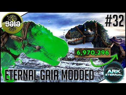 ARK Eternal Gaia Modded #32 - KRANKER SCHADEN! YUTYRANNUS GETESTET UND SPECTRAL REX!