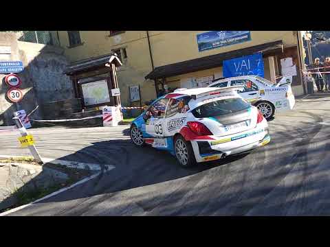 Rally 2 Laghi 2022 - sorpasso Serini Poletti Aurano ps. 4