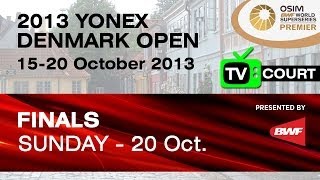 Finals (TV Court) - WD - Bao YX. / Tang JH. vs C.Pedersen / K.Rytter Juhl - 2013 Yonex Denmark Open