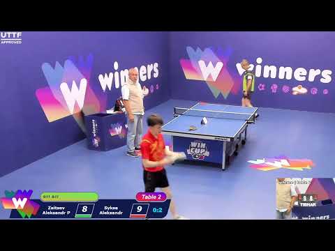 WINners CUP table 2  07.09 Zaitsev Aleksandr P - Syksa Aleksandr  11:00
