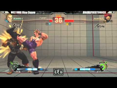 Rico Suave ( Abel ) vs BRONXPUERTOROCK ( Akuma ) - CEO 2012