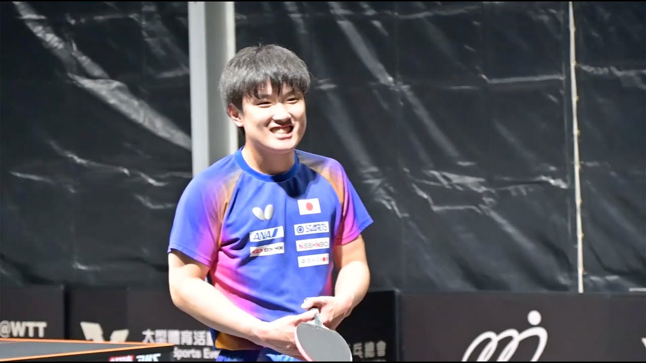 【試合前練習】#張本智和 優勝をかけた大一番へ…決勝前の練習を6分ノーカットでお届け！｜WTTファイナルズ香港2025