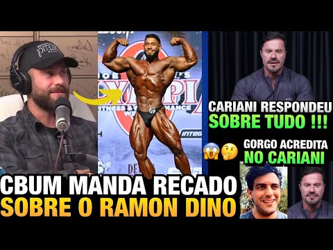 CBUM MANDA RECADO PARA RAMON - CARIANI CONVENCENDO O PÚBLICO E MAIS