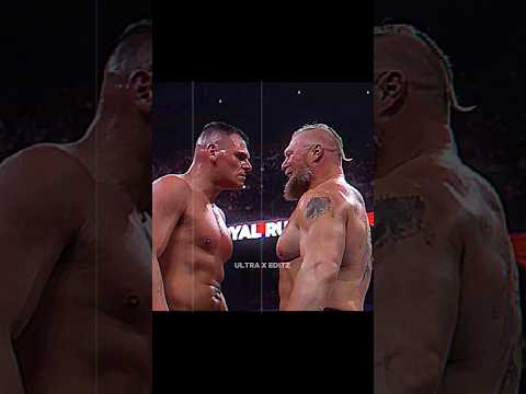 Gunther Chops Against Brock lesnar💪🏻🤠🔥 // The Beast Mass status🥶 wait for end // #shorts #viralvideo