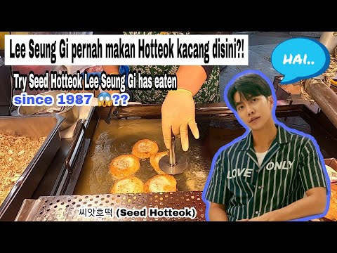 Revisão da Semente Coreana Hotteok Lee Seung Gi Mukbang