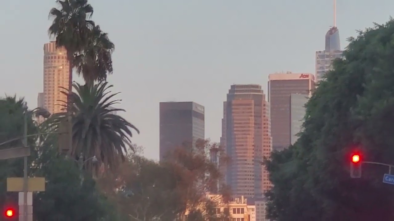 MacArthur Park via Wilshire Blvd