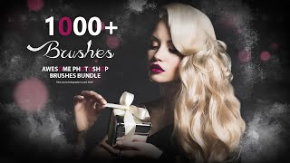 1000+ Awesome Photoshop Brushes Bundle: Lifetime Subscription