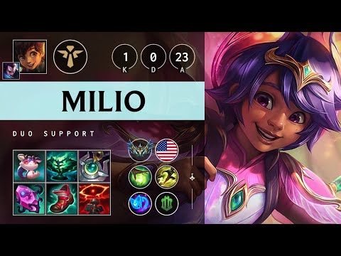 Milio Support vs Nautilus - NA Challenger Patch 25.S1.2