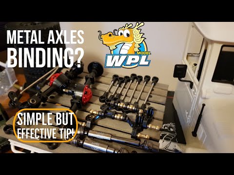 WPL metal axle tip 👍