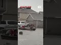 North of Houston told to brace for more #flooding after "Harvey level rainfall".