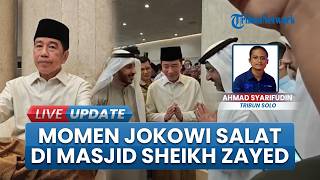 Jokowi Sholat Idul Adha di Masjid Raya Sheikh Zayed Solo, Jamaah Langsung Berebut Foto Bareng
