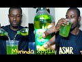 ASMR Drinking Mirinda Apple Flavour