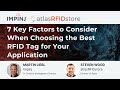 Choosing the Best RFID Tags: 7 Factors to Consider